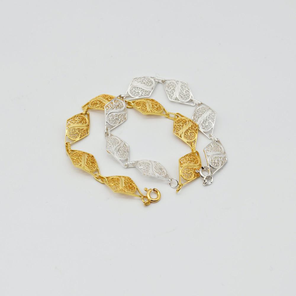 Escrava I Silver Filigree Bracelet