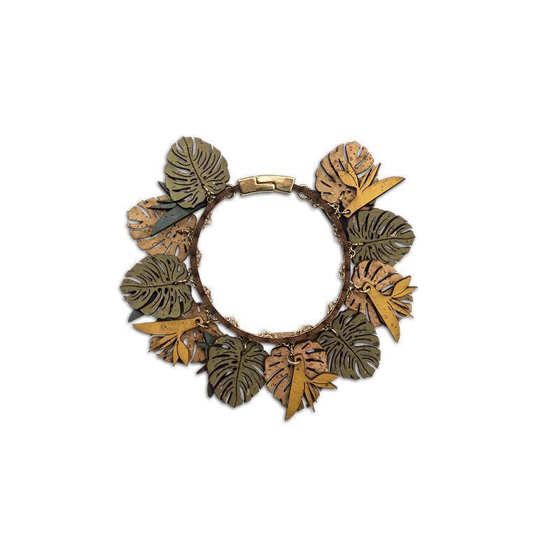 Cork braclet - "Tropic"