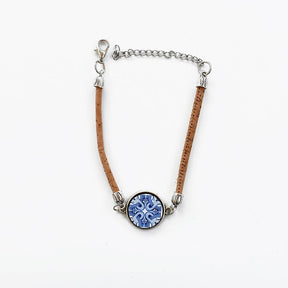 Bracelet en liège "Azulejos"