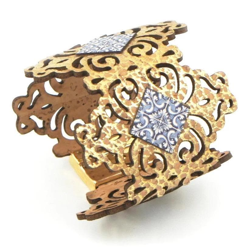 Azulejo I Cork Bracelet