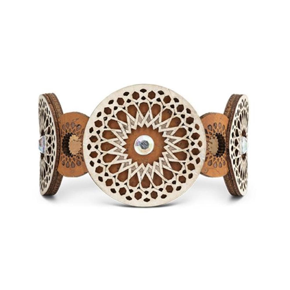 Cork bracelet "Disco"