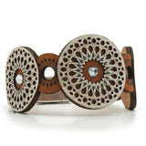 Cork bracelet "Disco"