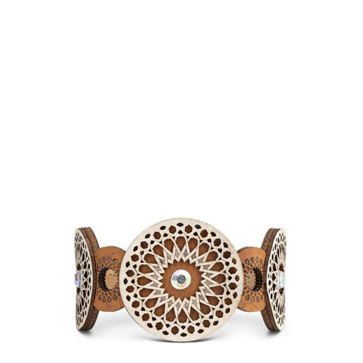 Cork bracelet "Disco"