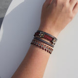 Cork bracelet - "Tribal"