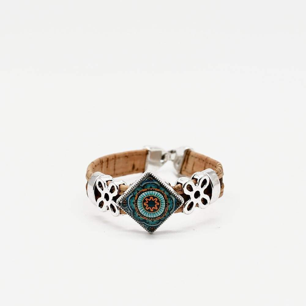 Azulejo I Cork Bracelet