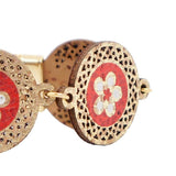 Flores I Red Cork bracelet