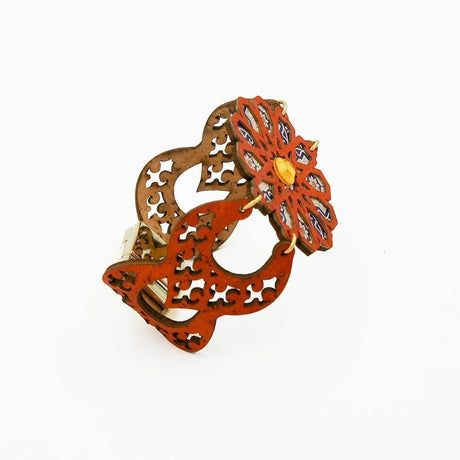 Azulejo I Orange cork bracelet