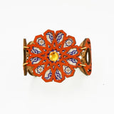 Azulejo I Orange cork bracelet