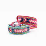 Bracelet en macramé rose I Bijoux portugais Bracelet en macramé - Rose