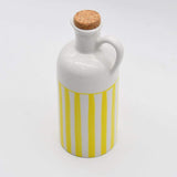 Carafe avec bouchon en liège I Vente en ligne Carafe à bouchon "Costa Nova Mar" 18cm - Jaune 18cm