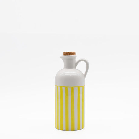 Carafe avec bouchon en liège I Vente en ligne Carafe à bouchon "Costa Nova Mar" 18cm - Jaune 18cm