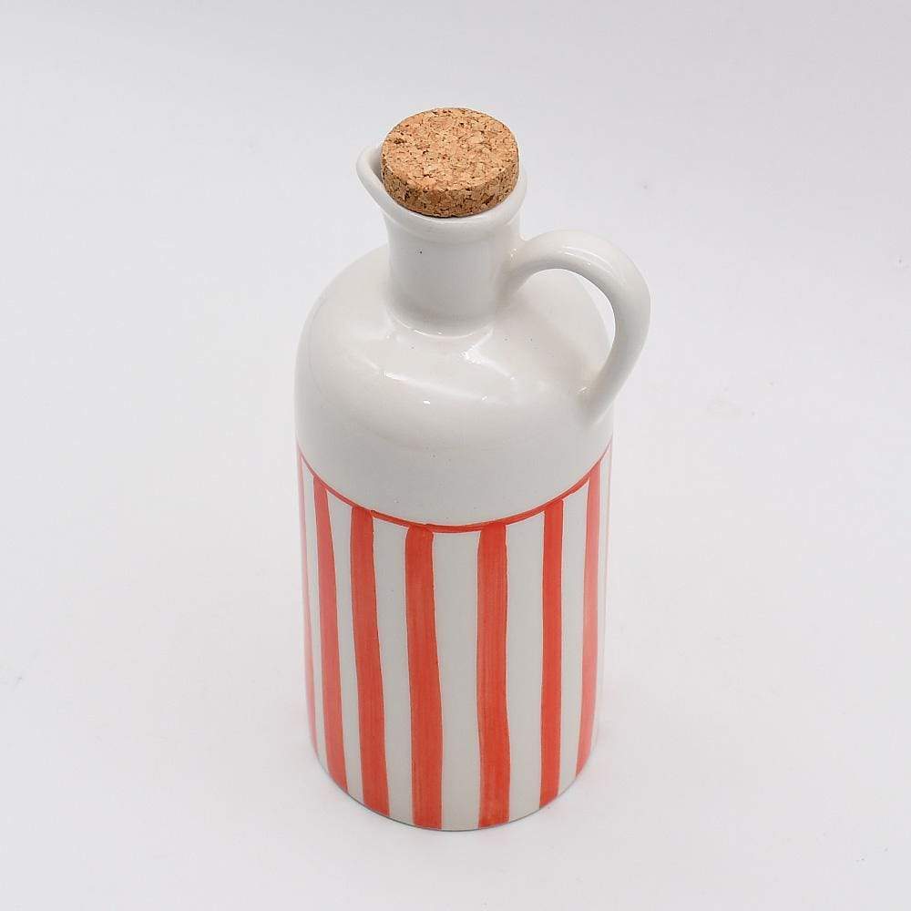 Carafe avec bouchon en liège I Vente en ligne Carafe à bouchon "Costa Nova Mar" 18cm - Rouge 18cm