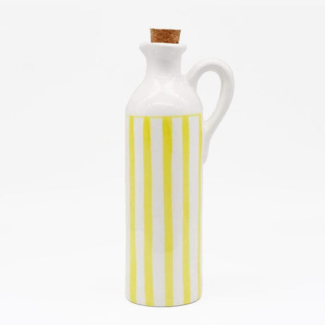Carafe avec bouchon en liège I Vente en ligne Carafe à bouchon "Costa Nova Mar" 25cm - Jaune 25cm