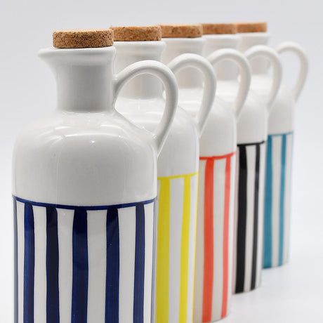 Carafe avec bouchon en liège I Vente en ligne Carafe à bouchon "Costa Nova Mar" 25cm - Jaune 25cm