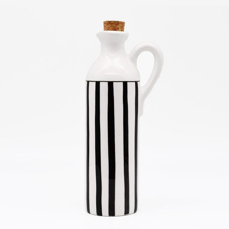 Carafe avec bouchon en liège I Vente en ligne Carafe à bouchon "Costa Nova Mar" 25cm - Noire 25cm