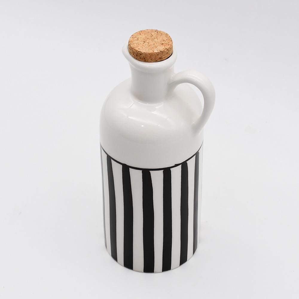 Carafe avec bouchon en liège I Vente en ligne Carafe à bouchon "Costa Nova Mar" 25cm - Noire 25cm