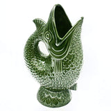 Fish-shaped Ceramic Pitcher - Green