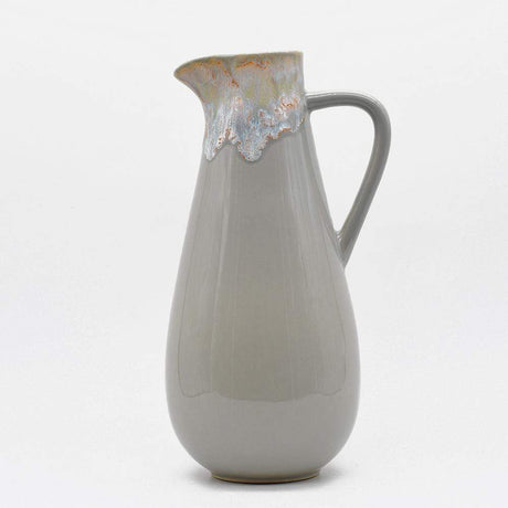 Carafe grise en grès I Vaisselle du Portugal Carafe en grès - Grise