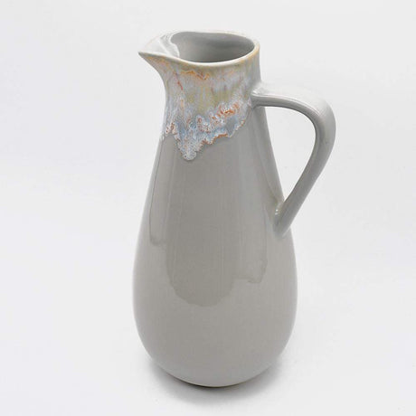 Carafe grise en grès I Vaisselle du Portugal Carafe en grès - Grise