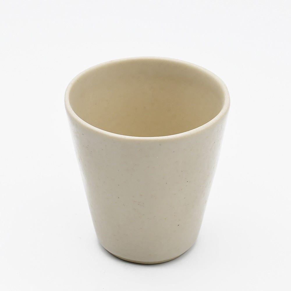 Centre de table en grès 27cm I Vaisselle portugaise Mug en grès beige