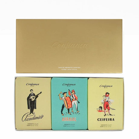 Coffret de 3 savons traditionnels portugais I Vente en ligne Coffret de 3 savons traditionnels portugais