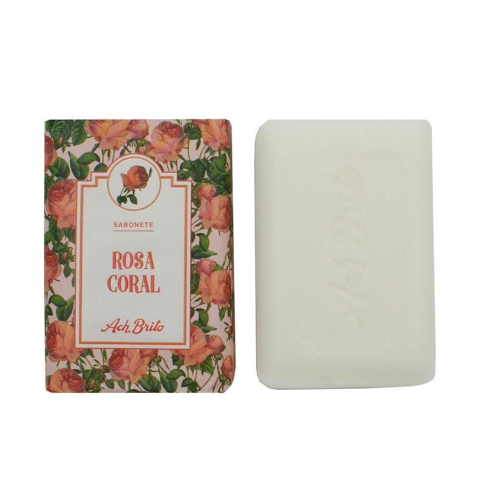 Box of 4 soaps with floral scents