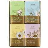Set of 4 skincare soaps