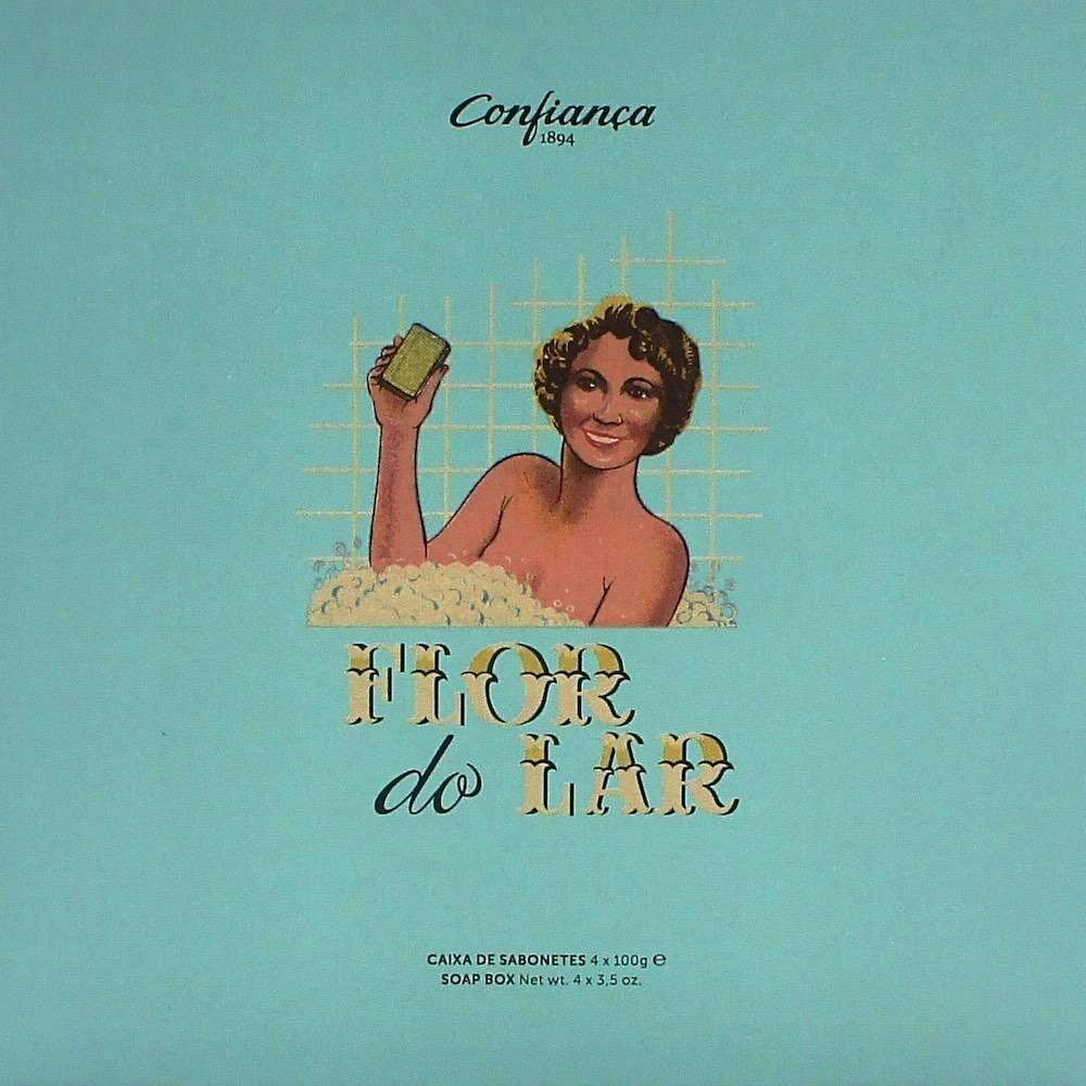 Flor do Lar I Box of 4 soaps