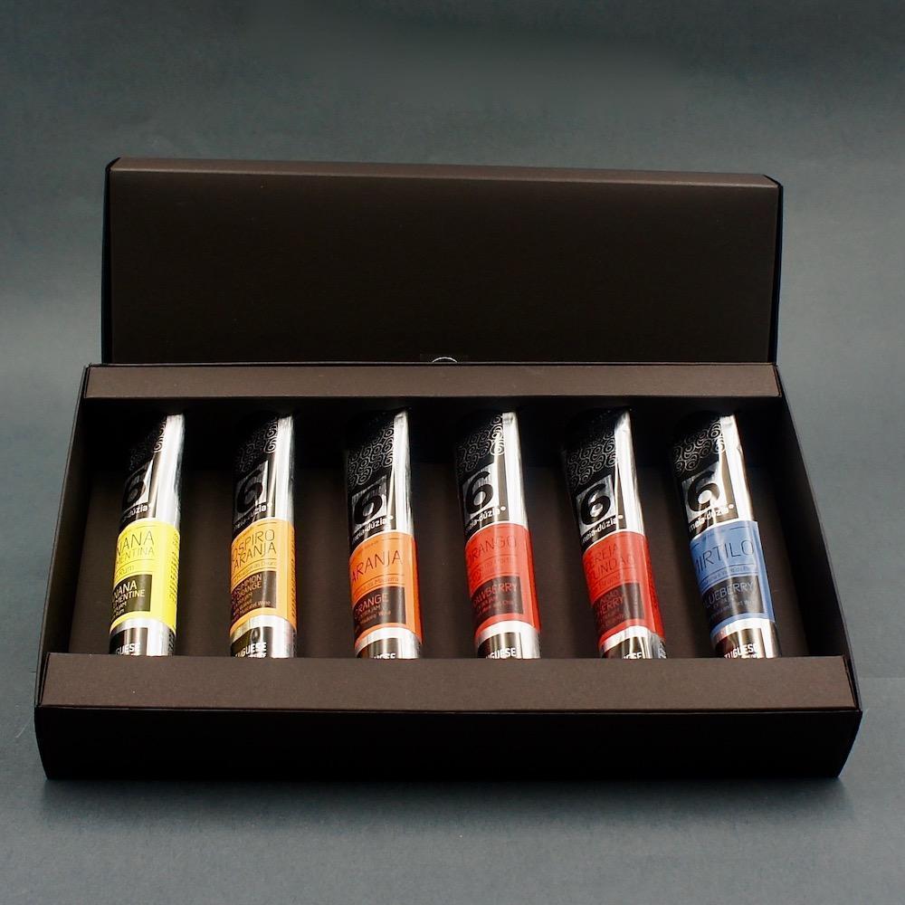 Box set of jams with Portuguese wines