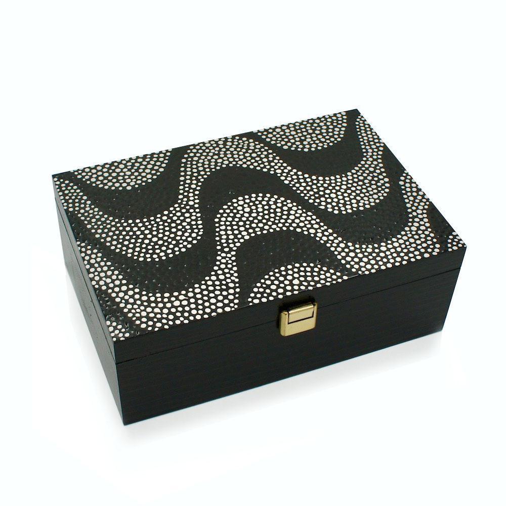 Calçada I Box in painted wood