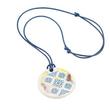 Ceramic necklace "Redondo"
