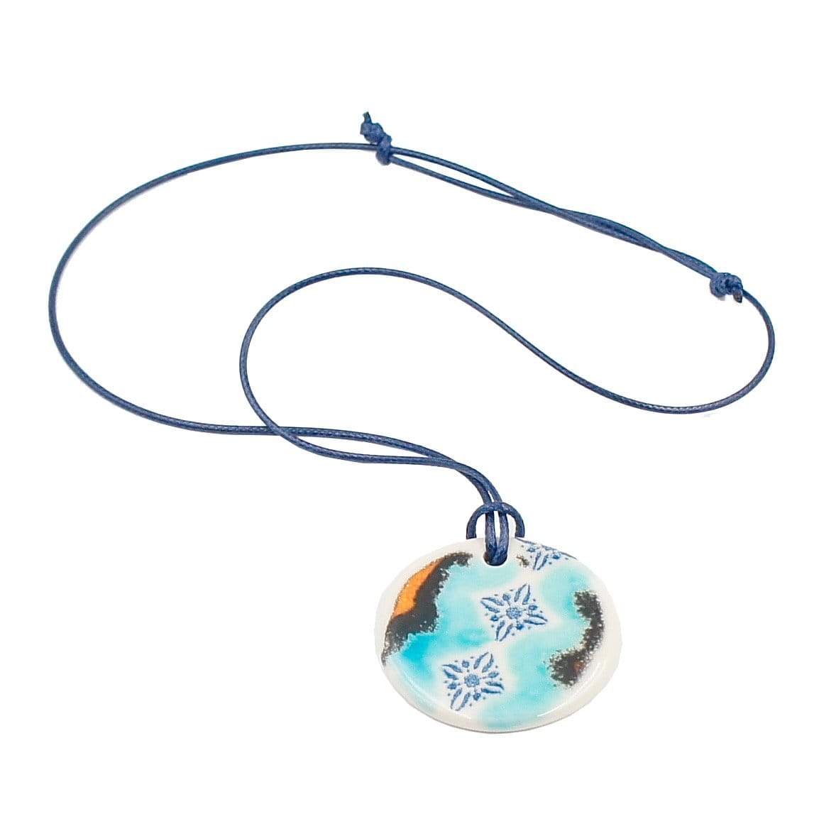 Ceramic necklace "Redondo"