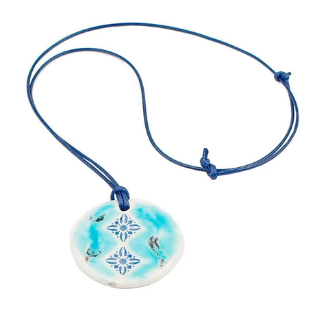 Ceramic necklace "Redondo"