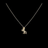 Cavalo I Gold plated Sterling silver necklace