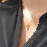 Cavalo I Gold plated Sterling silver necklace