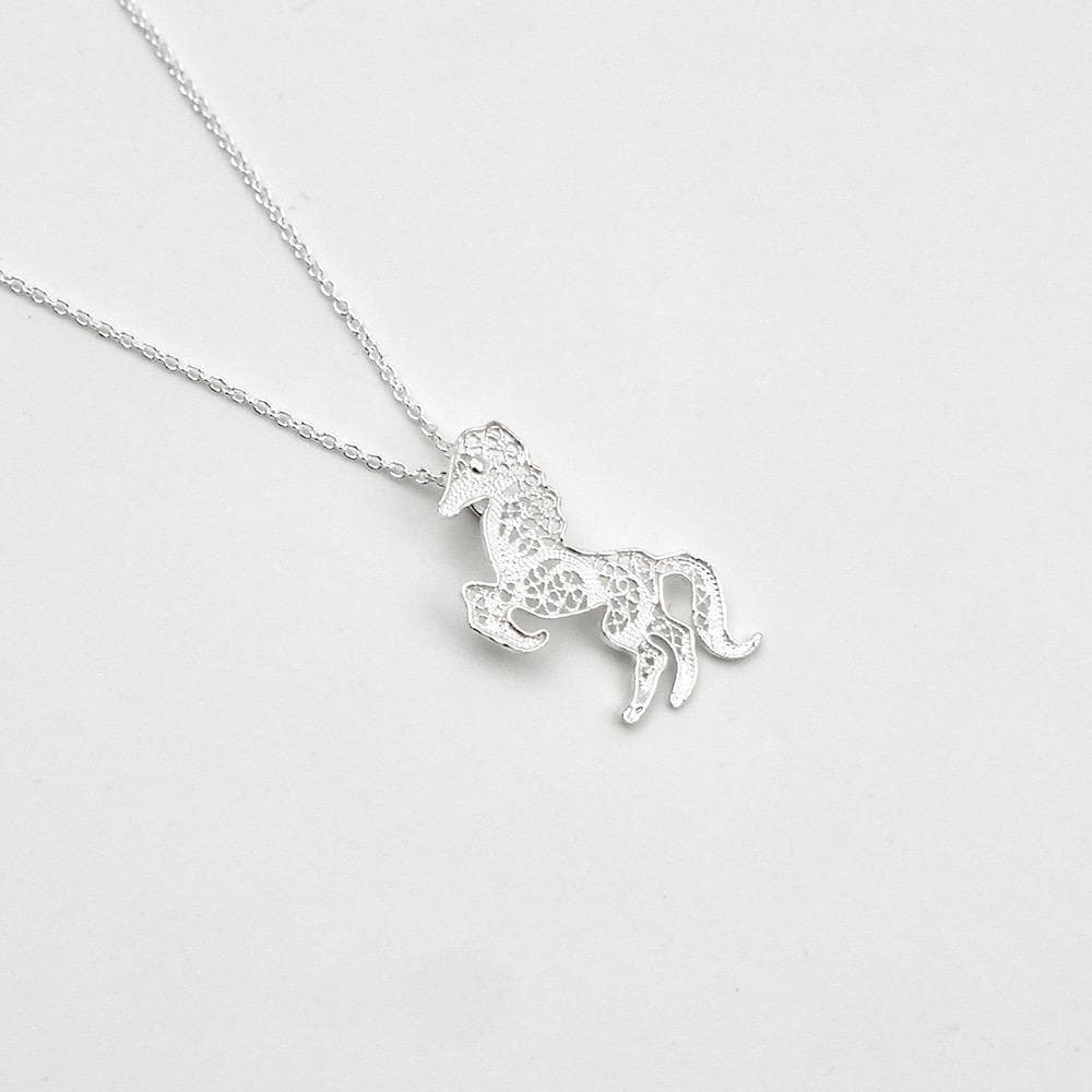 Cavalo I Sterling silver necklace