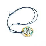Ceramic necklace "Redondo"