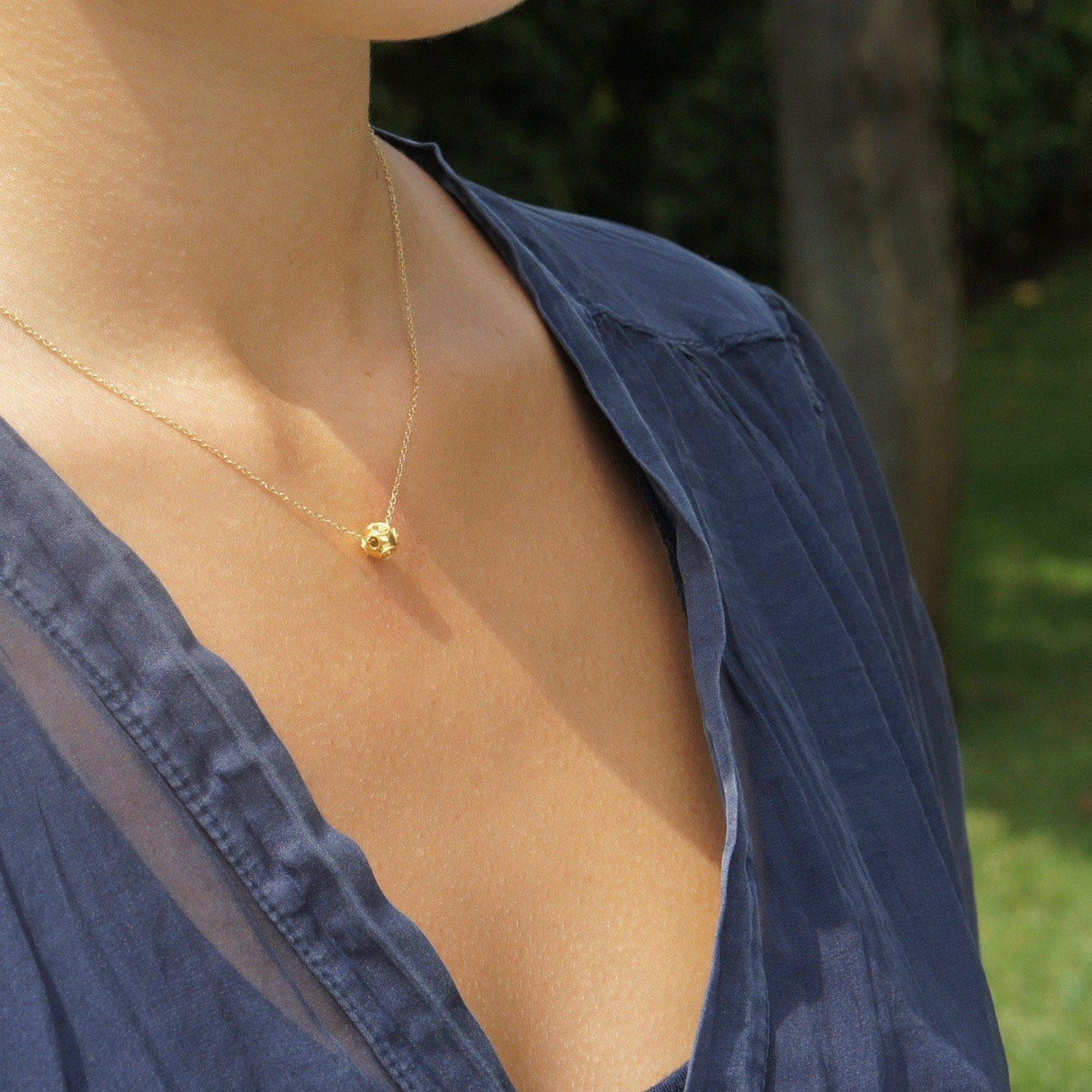 Conta de Viana I Gold plated Silver Necklace