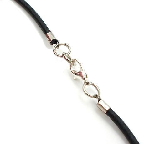 Azulejos I Ceramic and leather necklace