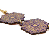 "Azulejos" Blue Cork Necklace