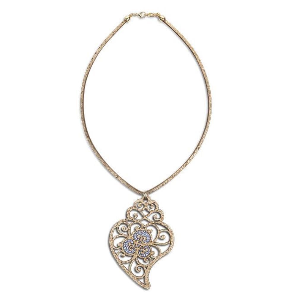 Hearth of Viana I Cork short necklace