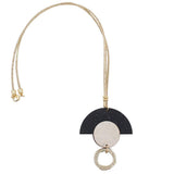 Cork necklace "Lua"