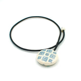 Ceramic necklace 'Freesby"