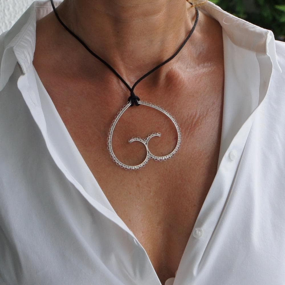 Borboleta I Collier en argent