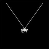 Sterling silver necklace "Ohlo"
