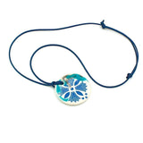 Ceramic necklace "Redondo"