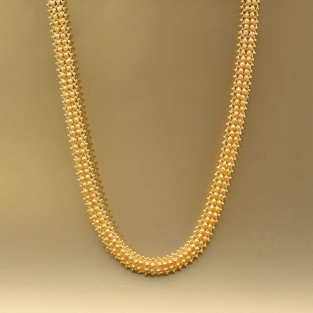 Collier traditionnel portugais en argent doré Á Portuguesa I Collier en argent doré