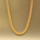 Collier traditionnel portugais en argent doré Á Portuguesa I Collier en argent doré