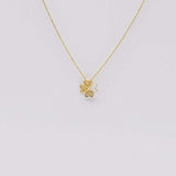 Trevo I Gold plated Silver Filigree Necklace 0.1 oz