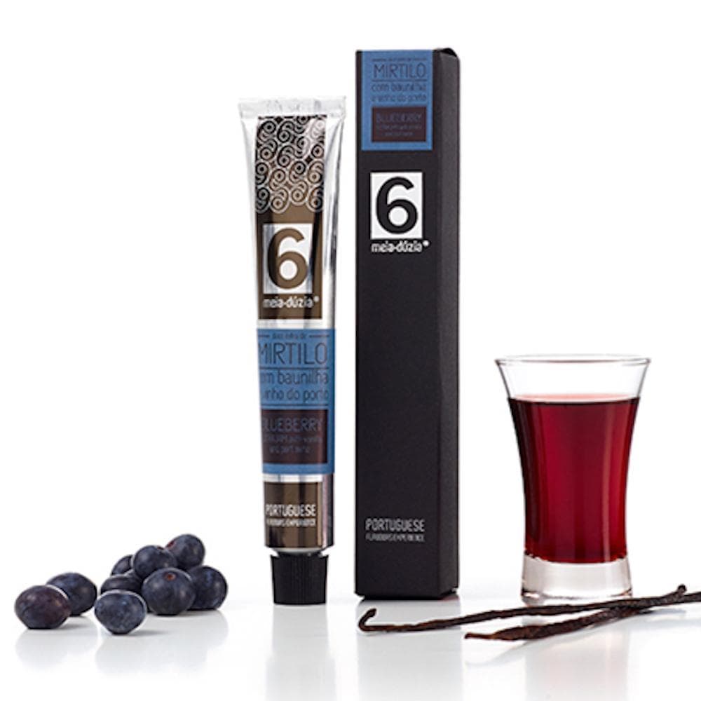 Blueberry jam, vanilla and Port wine